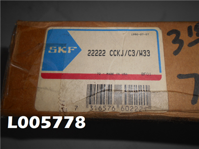 SKF Bearing 22222 CCKJ/C3/W33