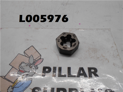 Hex Die 7/16"-14, NC, Hex: 7/8"