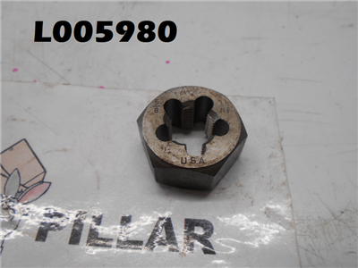 Hex Die 5/8"-18, NF, Hex: 1-1/4"