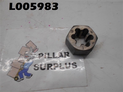 Hex Die 1"-8, NC, Hex: 1-13/16" (Various Manufacturers)