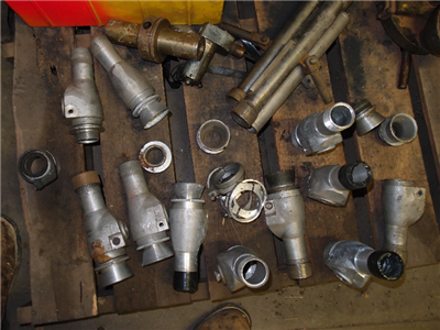 LOT OF KAMLOK OPW DOVER QUICK DISCONNECT COUPLERS & MISC. FITTINGS