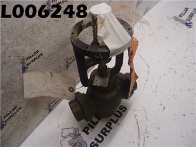ROBERTSHAW 1-1/2" BRASS DIAPHRAGM CONTROL/TEMP VALVE