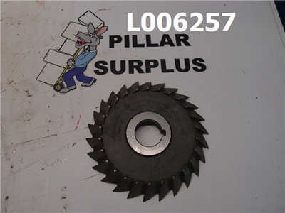 NATIONAL TWIST DRILL & TOOL CO. H.S. SIDE MILLING CUTTER 6" x 3/4" x 1-1/4"