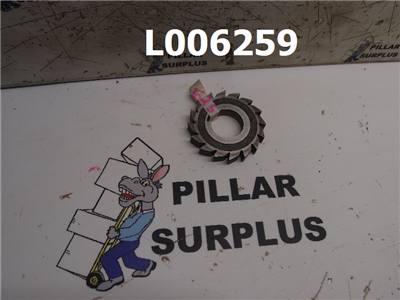 B&S MFG. CO. SIDE MILL CUTTER H.S.S. 3" x 1/2"