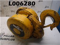 WRIGHT 5 TON MANUAL CHAIN HOIST MODEL NO. 5 (WITHOUT CHAIN)