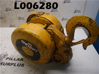 WRIGHT 5 TON MANUAL CHAIN HOIST MODEL NO. 5 (WITHOUT CHAIN)