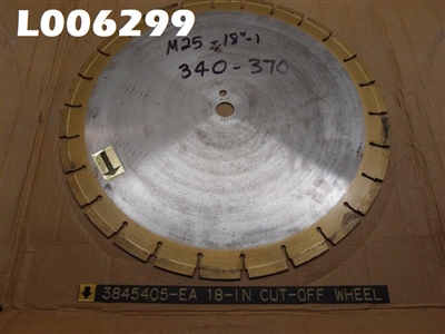 18" Concrete Cutting Saw Blade