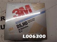 3M Double Sided, High Density Diskettes 5-1/2" (pack of 10 diskettes)