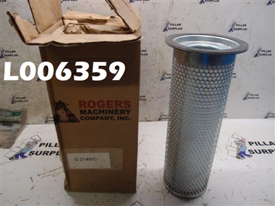Private Labeled Rogers Machinery Co Inc Filter Q2146/C