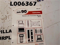 Bailey Infi 90 Remote Link Termination Module (NIRL03) Instruction E96-415