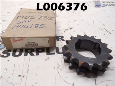 Browning Taper Bore Bushed Roller Chain Sprocket D50TBA16