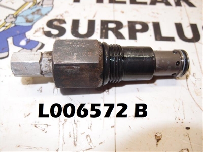 Fluid Controls Relief Cartridge Valve 1A30-F-60S