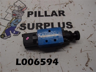 Automatic Valve Corp. Valve 408B01-3D7A