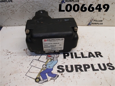 FAIRCHILD ELECTRO-PNEUMATIC TRANSDUCER TB5220-40