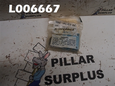 MAC VALVES INC. PLATE BLANKING NO2005