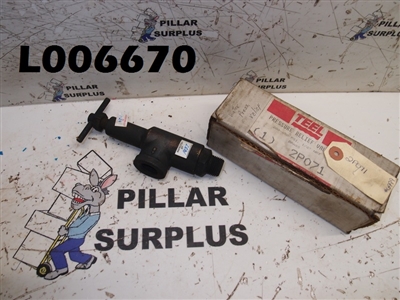 TEEL BRASS WATER PRESSURE RELIEF VALVE 2P071