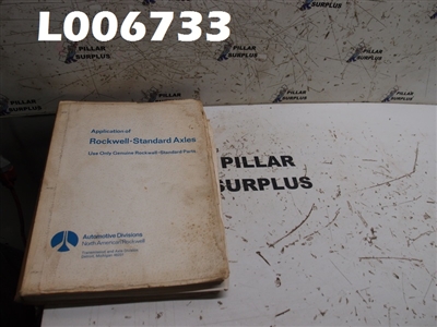 ROCKWELL-STANDARD/TIMKEN DETROIT APPLICATION OF ROCKWELL-STANDARD AXLES 1958-1967