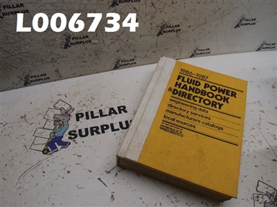 FLUID POWER HANDBOOK & DIRECTORY 1986-1987