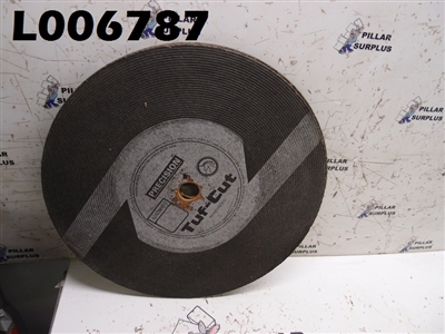 PRECISION TUF-CUT 14" x 1/8" x 1" GRINDING WHEEL A24ZBNFO
