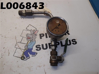 Tube Assy with UCC Dial 0-1500PSI & Ball Valve 600 WOG