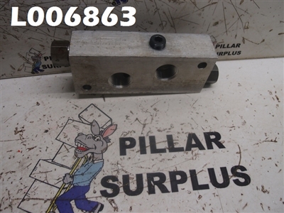 FLUID CONTROLS HYDRAULIC MANIFOLD/VALVE 1LL23-F6-40S