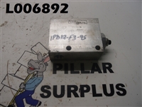 FLUID CONTROLS DIRECT ACTING PRESSURE REDUCING VALVE 1PD12-F3-9S