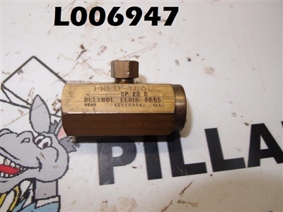 Deltrol Pneutrol Needle Valve CP20B