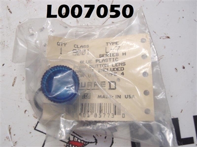 Square D Blue Plastic Push Button Lens 85773, 9001-L7
