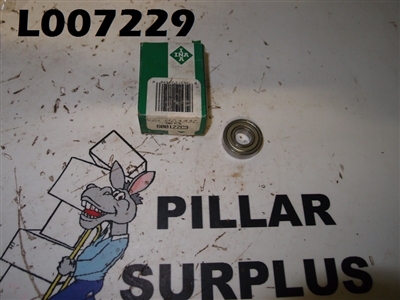 INA SINGLE ROW BALL BEARING 6001ZZC3