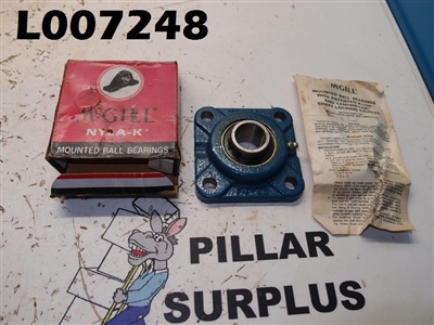 MCGILL 7/8" 4-BOLT FLANGE MOUNTED BALL BEARING FC4-25