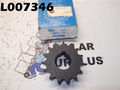 Martin Spur Gear 60BS15 Bore 1-1/2"