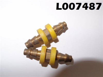 Parker 3/8" ID Barbed to 3/8" ID Barbed Connector (pack of 2)