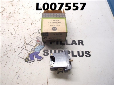 Allen-Bradley Overload Relay X-36182