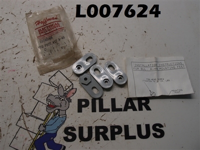 HOFFMANN ELECTRICAL ENCLOSURE MTG. FOOT KIT 29560066/A-48