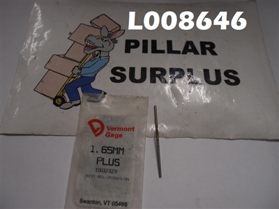 VERMONT GAGE PIN/PLUG GAGE LOT 0102323/112102400/111213500/111214700/111315750