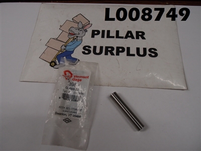 VERMONT GAGE PIN/PLUG GAGE LOT 111139800/111145700/111346250/111446650/11134725