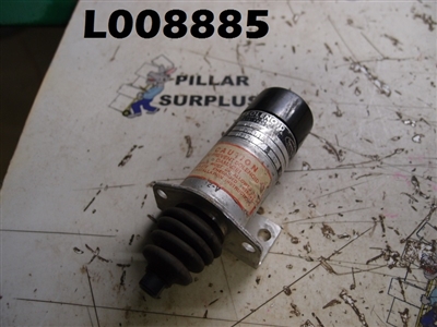 SYNCHRO START PRODUCTS, INC. 12V SHUT DOWN SOLENOID 12C6U1B