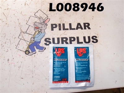 LPS PF Solvent Wet Towel and Dry Towel (pk of 7)