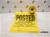 Hy-Ko Products "Private Property" Sign Roll TSR-100 (Roll of 100)