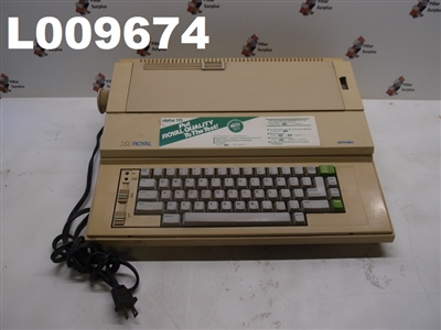 TA ROYAL TYPEWRITER ALPHA 115