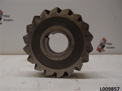 B&S MFG Co. Involute Gear Milling Cutter HSS 4" x 1"