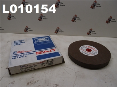 UNITED ABRASIVES / SAIT 8" x 1" x 1" GRINDING WHEEL 28025
