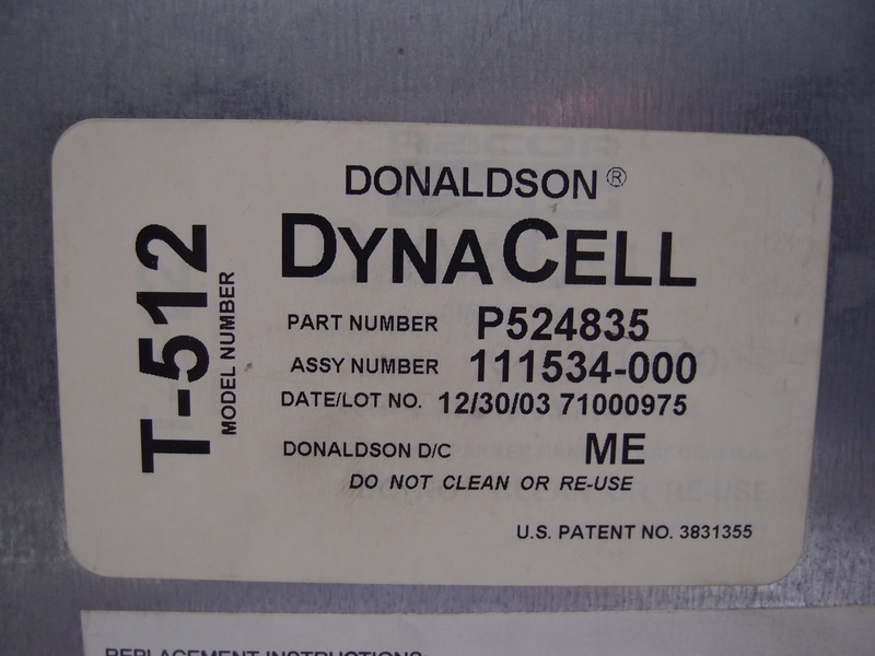 Donaldson P524835 Filter Donaldson P524835 Filter