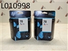 HP 78 Tri-Color Ink Jet Cartridges (1 Lot of 2 Pkgs.)