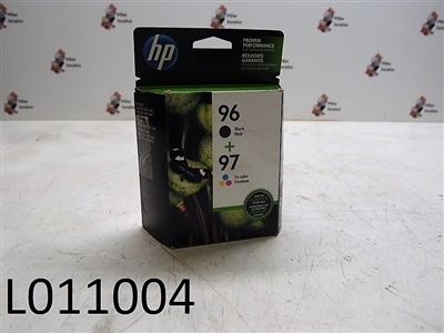 Hp 96 Black/97 Tri-Color Ink Jet Cartridges