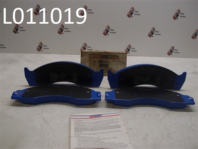 CarQuest Front/Rear Disc Brake Pads BMD411 (pk of 4)