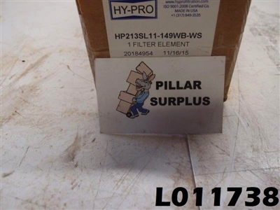 Hypro Filter Element HP213SL11-149WB-WS