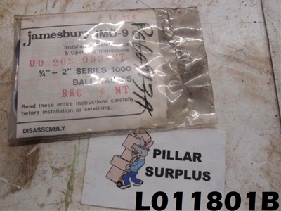 Neles-Jamesbury Series 1000 Ball Valves IMO-9 1/4"-2"