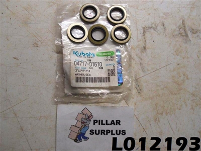 Kubota Washer/Seal 04717-01610 (pk of 5)