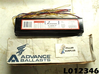 Advance Rapid Start Ballast VC-2S200-TP